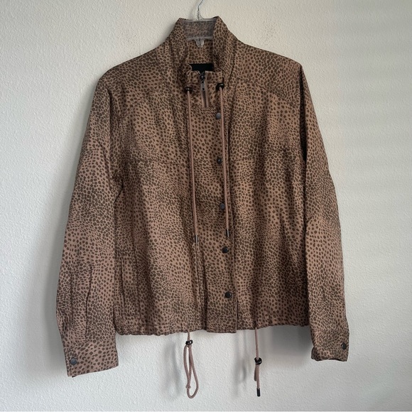 RAILs Cheetah Front Zipper Lightweight Jacket - Picture 8 of 8